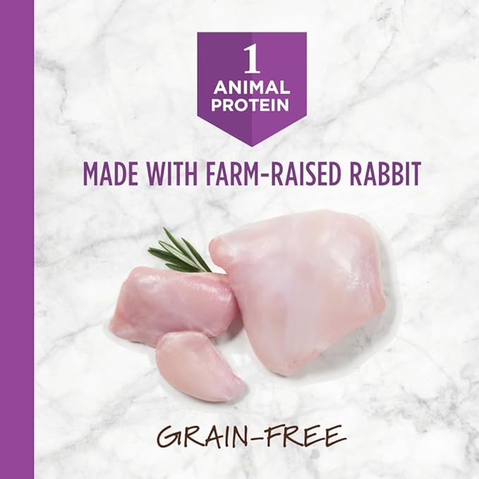 Instinct Limited Ingredient Diet, Natural Dry Cat Food, Grain Free Recipe - Real Rabbit, 4.5 lb. Bag