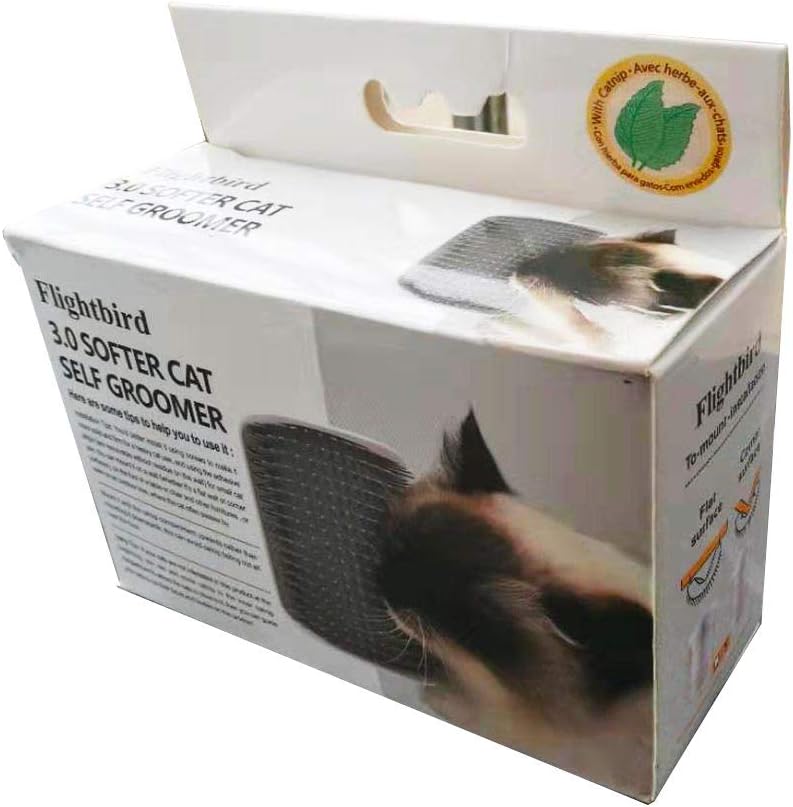 3.0 Softer Cat Self Groomer with Catnip - 3.0 Softer Grey (1 Pack) - image 4