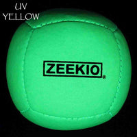 Zeekio Lunar set of 3 UV reactive six-panel juggling balls - view 30