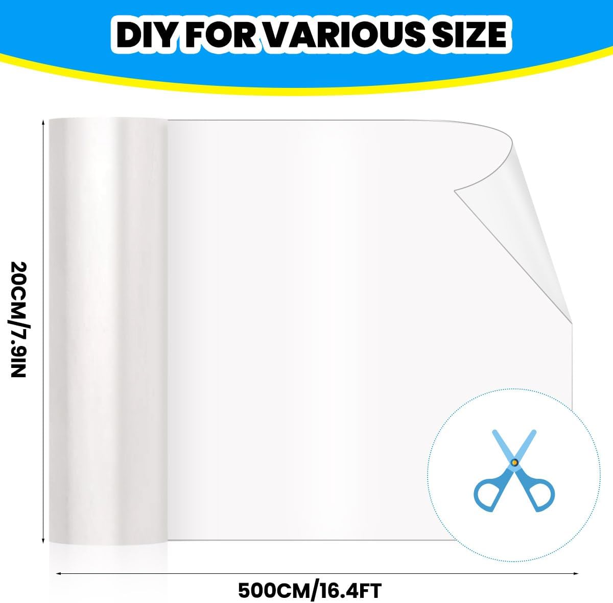 Cat Scratch Furniture Protector: Cat Anti Scratch Tape - 197in x 7.9in - image 2