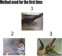 Natural Driftwood for Aquarium - Spiderwood（6-8 inch pack of 4） - image 4
