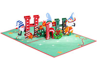 Ho Ho Ho Christmas Popup Card