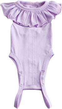 Cat Recovery Suit for Abdominal Wounds and Skin Diseases, Breathable Surgical Recovery Shirt After Surgery Wear Anti Licking Wounds,E-Collar Alternative for Cats Pet Kitten(RSC01-purple-l)