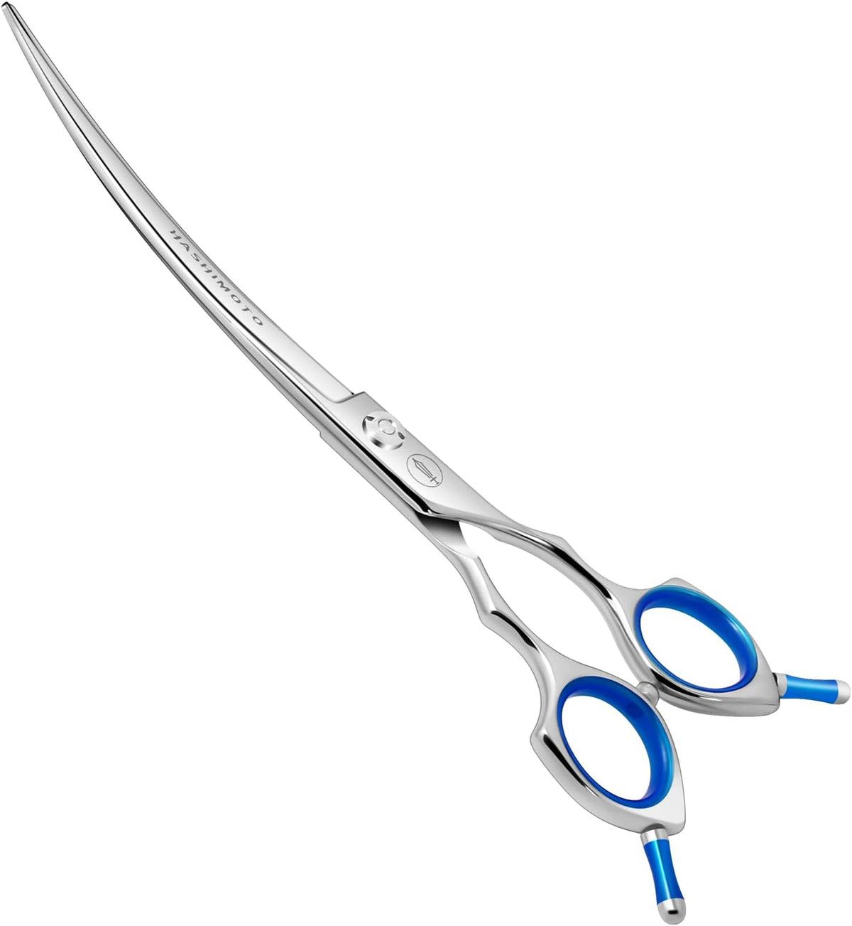 Curved Dog Grooming Scissors, Trimming Face and Paws. - Curved / 7.5"