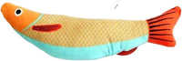 Cat Toys for Bored Indoor Adult Cats - Catnip Toys for Mental Stimulation, Interactive & Durable Kicker Toys for Solo Play, Best for Lazy Or Senior Cats (Yellow)