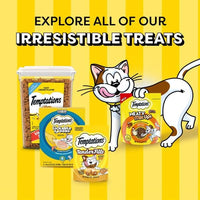 Temptations Lickable Spoons Adult Wet Cat Treat, Tasty Chicken and Cheesy Cheese Flavor, 4 Spoons, Pack of 24 (96 Total)