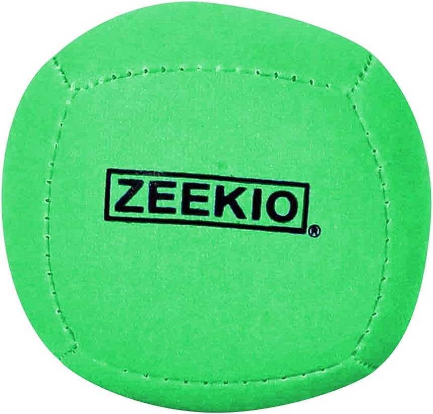 Zeekio Lunar set of 3 UV reactive six-panel juggling balls - view 34