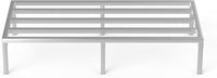 30 in X 60 in. Aquarium Stand | Industrial Style Aluminum Fish Tank Base with Open Frame Design