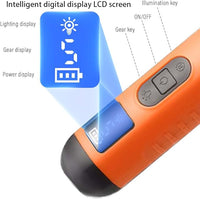 Dog Nail Grinder 5-Speed Upgrade - Professional Rechargeable pet Nail Trimmer with 2 LED Lights Ultra Quiet and Low Vibration Providing Painless Beauty for Large Medium and Small Dogs and Cats