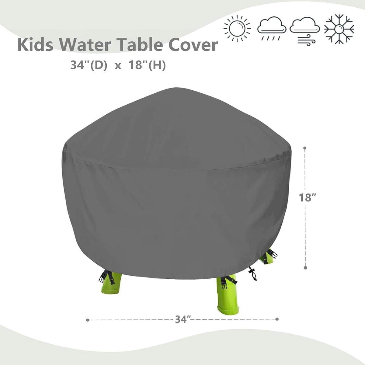 Aacabo two way water table pump with suction cups and a swivel outlet tube - view 26