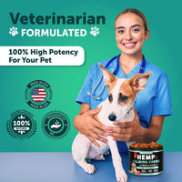 Calming Chews for Dogs 120 Count Anxiety Relief Turmeric & Valerian