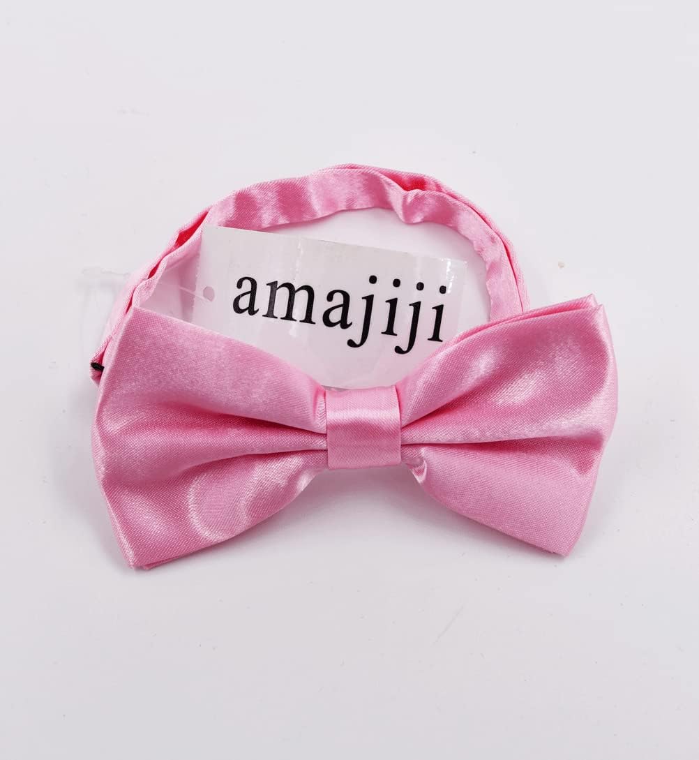 Formal Dog Bow Ties for Medium & Large Dogs – Essentials for Dogs - Pink - image 2