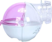 Hamster Sand Bathroom Hideout Cage Accessories Sand Bath Container - Upgrade Pink