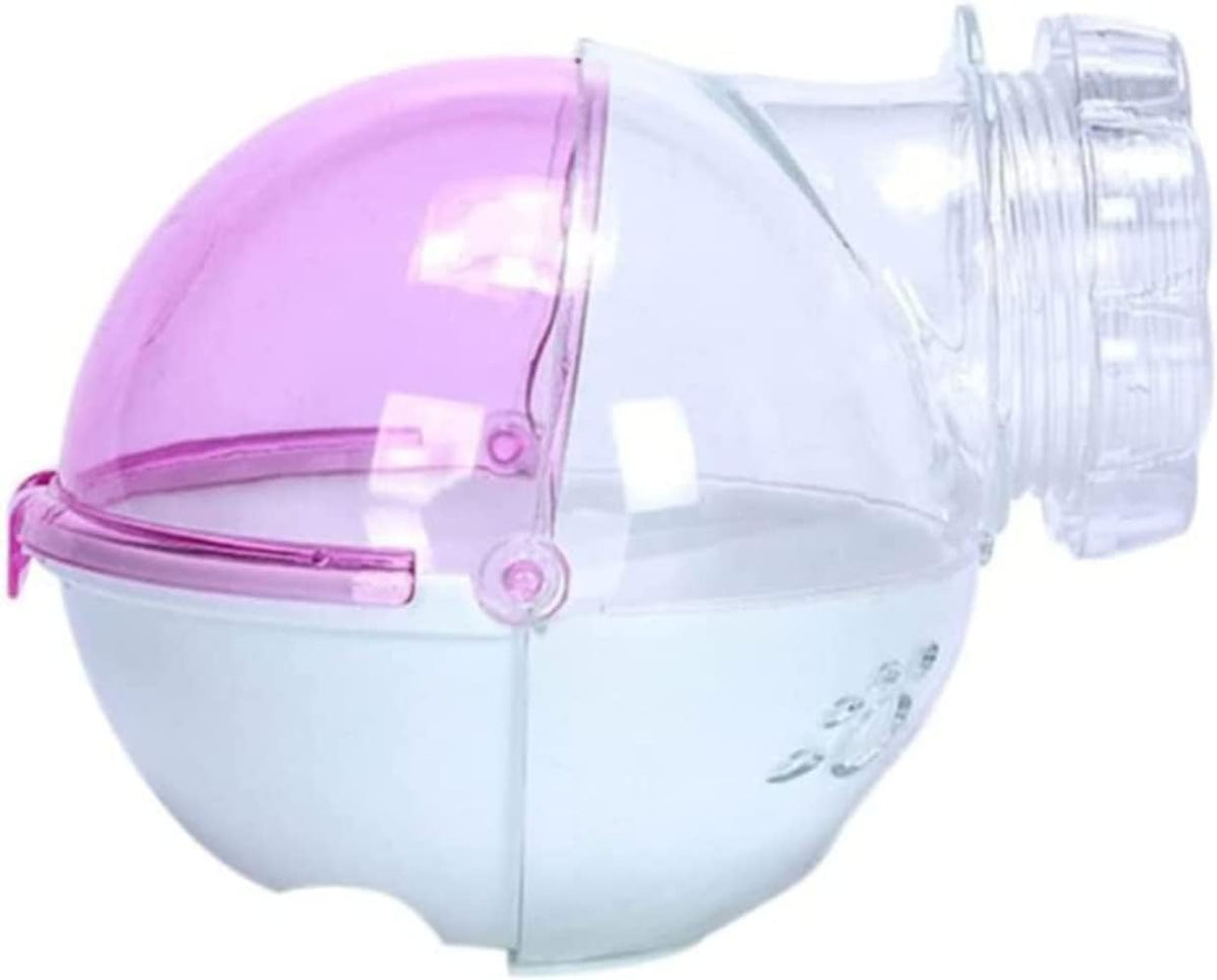 Hamster Sand Bathroom Hideout Cage Accessories Sand Bath Container - Upgrade Pink