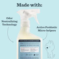 Mrs. MEYER'S CLEAN DAY Pet Multi-Surface Cleaner, Coconut Leaf Scent, 16oz