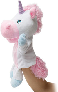 HollyHOME 13 inch plush shark hand puppet with movable mouth - view 12