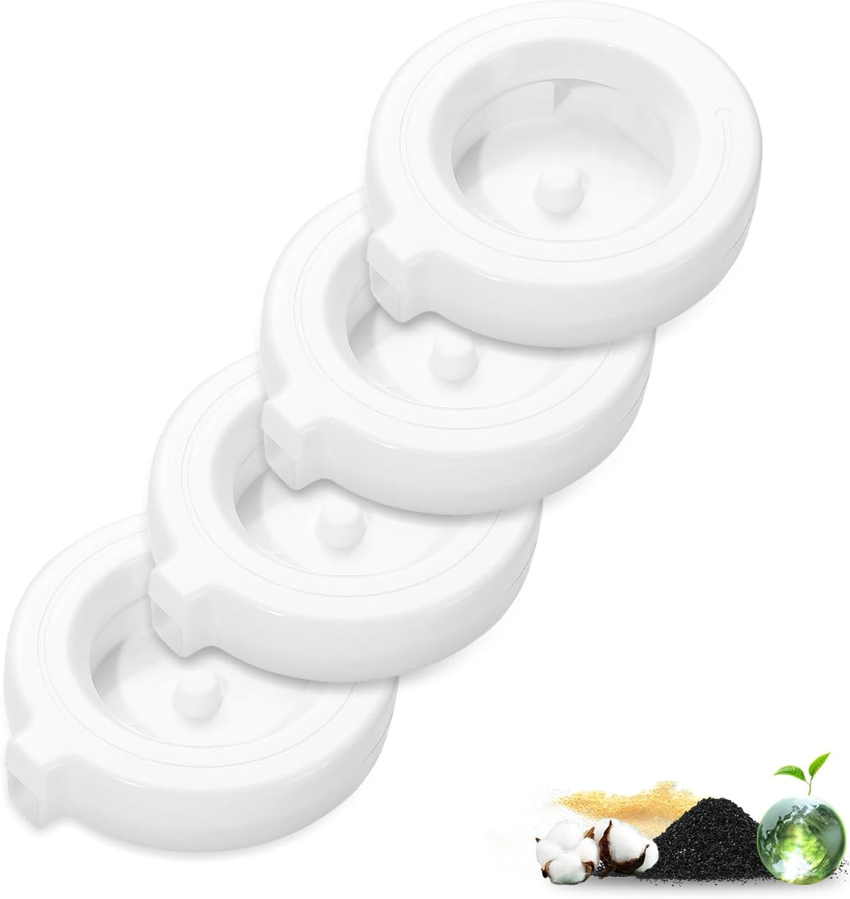 Dog Water Dispenser Filters - 4 Pcs