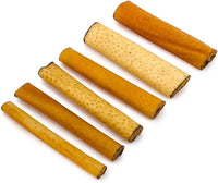 ValueBull USA Pig Skin Retriever Rolls, 4 Inch, Smoked, 50 Count - Premium USA Pork Hide Dog Chews, One-Piece, Easy Digestion, High Protein