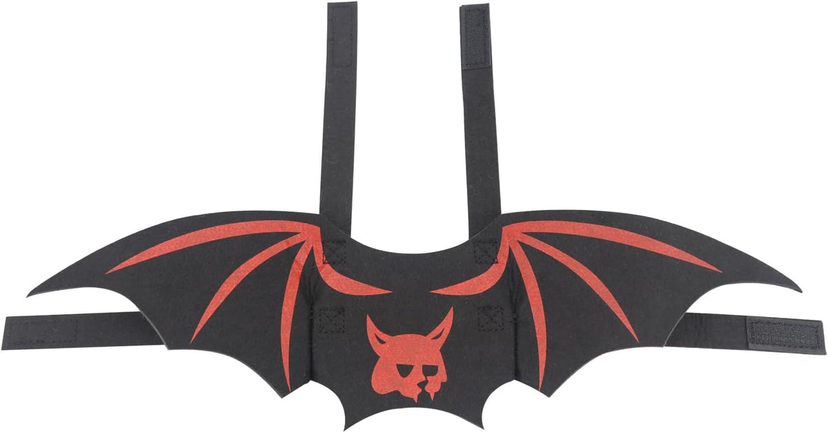 Pet Cat Bat Wings for Halloween Party Decoration - Small / Red Ghost - image 4