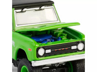 1969 Ford Bronco "Garbage Pail Kids: Super Snotty" Green with Black Top "San Diego Comic-Con 2024 Exclusive" 1/64 Diecast Model Car by Greenlight