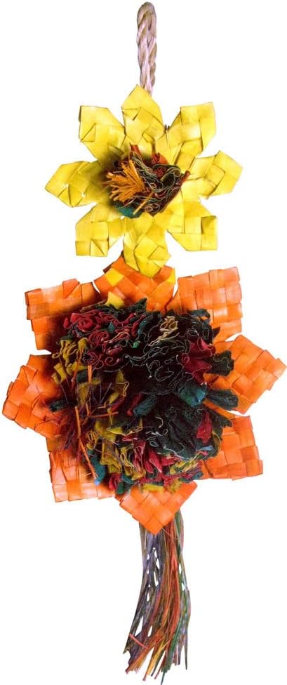 Planet Pleasures Sunflower Bird Toy - Medium