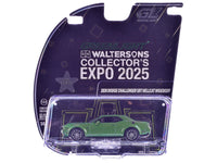 2020 Dodge Challenger SRT Hellcat Widebody F8 Green Metallic with Black Indiana Stripes "2025 Greenlight Waltersons Collector's Expo Exclusive" 1/64 Diecast Model Car by Greenlight
