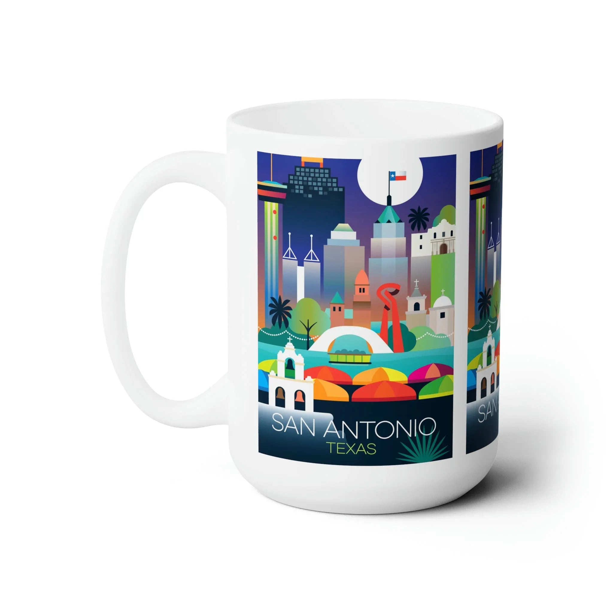 San Antonio Ceramic Mug 11oz or 15oz - BIG FRENCHIES