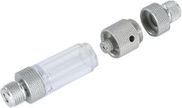 LINLAN Easy Water Refill CO2 Bubble Counter with Check Valve and Water Adder for Planted Aquarium CO2 Regulator (Thread Connection)