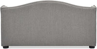 Pemberly Row 35" Tufted Wingback Pet Sofa Bed Medium Uptown Gray