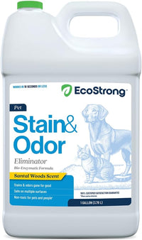 Eco Strong Pet Stain and Odor Remover - Sandalwood / 128 Fl Oz (Pack of 1)