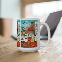 Munich Ceramic Mug 11oz or 15oz - BIG FRENCHIES