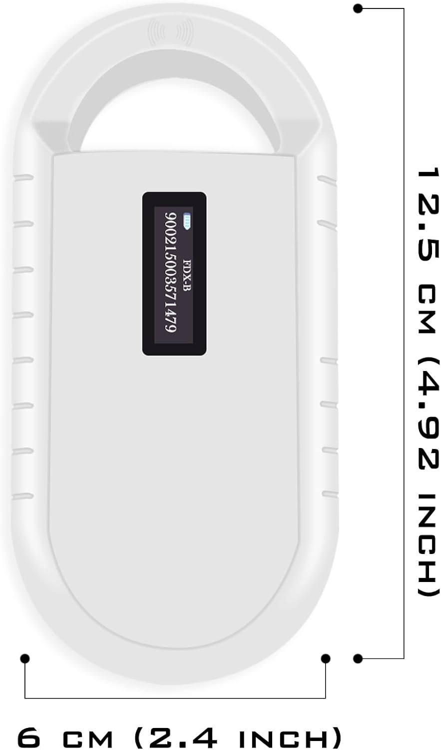 Smoostart Microchip Scanner Compatible with FDX-B/EMID Microchip – Essentials for Cats - image 2