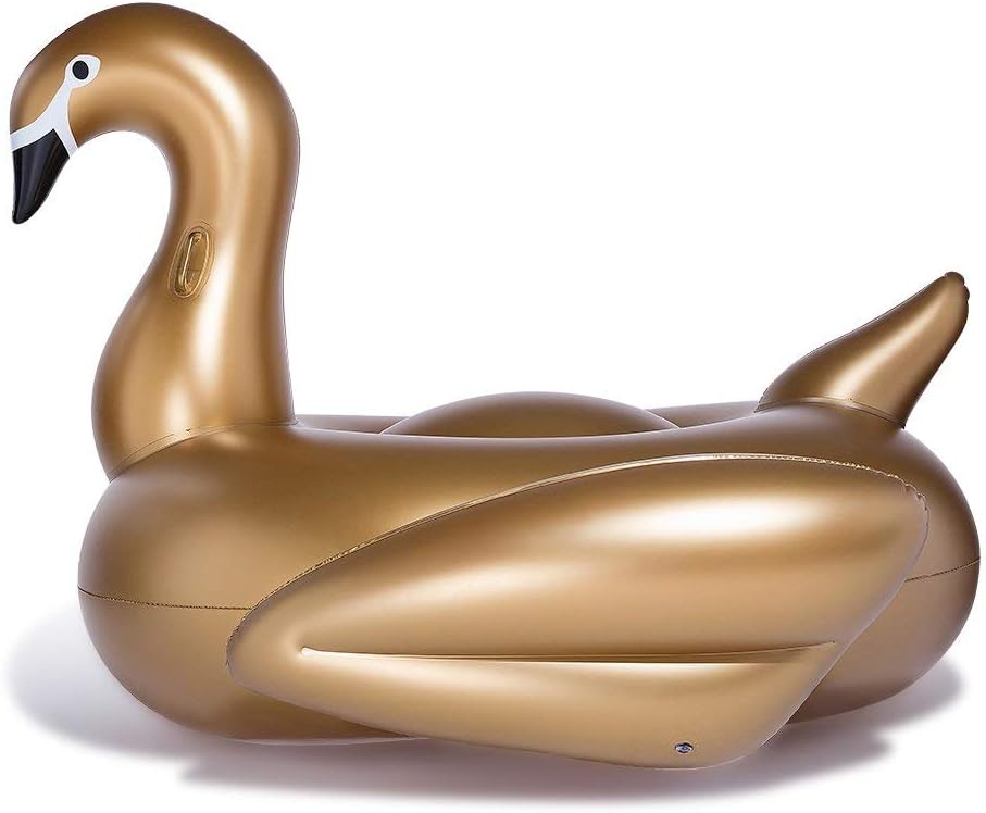Jasonwell Giant Inflatable Flamingo Swan Pegasus Pool Float Summer - Gold / 3X-Large - image 4