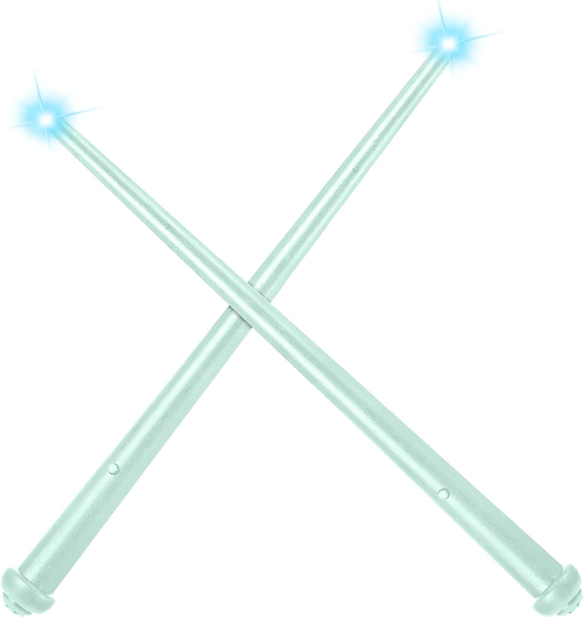 Gejoy 2 Pcs Magic Wand for Kid Light up with Sound - Light Green