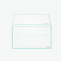 LANDEN Glass Aquarium Lid with Clips for 30x30cm 6.6 Gallon Rimless - Glass Lid / 342x168mm (1 pc) - image 4