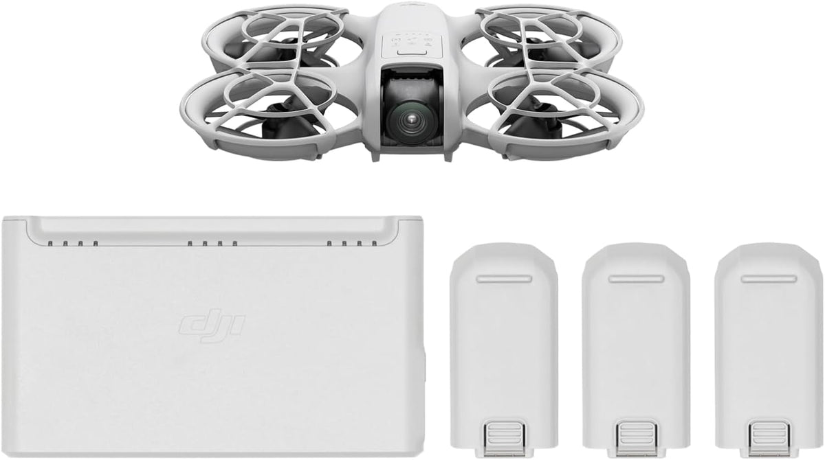 DJI Neo, Mini Drone with 4K UHD Camera for Adults, Palm Takeoff - DJI Neo Three-Battery Combo (Controller-Free)