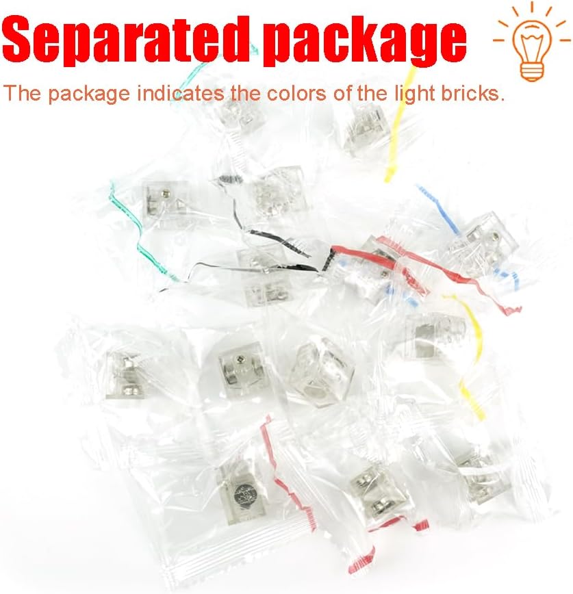 Light Up Bricks Accessories Kits - 2x2 Round - image 4