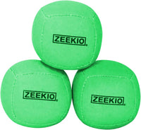 Zeekio Lunar set of 3 UV reactive six-panel juggling balls - view 9