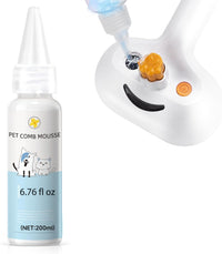 Pet Steam Brush for Dog & Cat Includes Waterless 2*Shampoo – Essentials for Cats - 7.8″-200ML