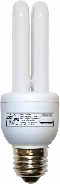 Zoo Med ReptiSun 5.0 Mini Compact Fluorescent Lamp 13 Watts – Essentials for Reptiles And Amphibians - 1 Count (Pack of 1) - image 4