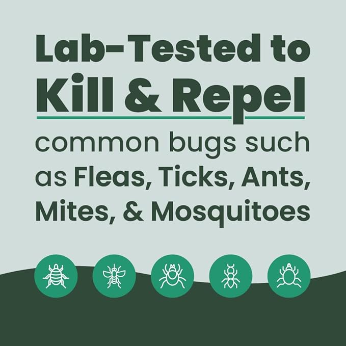 Cedarcide Extra- Strength Tickshield | Deep Woods Cedar Oil Tick & Mosquito Repellent Spray Kills & Repels Ticks, Fleas, Chiggers and Mosquitoes| For People & Pets | Natural Essential Oils | 4 Oz