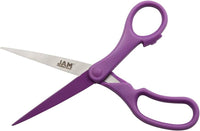 JAM PAPER Multi-Purpose Precision Scissors - Standard (8 Inch) / Purple - image 3