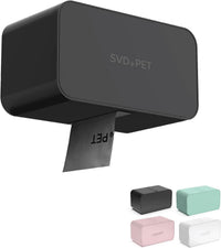 SVD.PET Dog Poop Bag Dispenser, Wall Mount Waste Bag Dispenser - Black / 1 Dispenser only