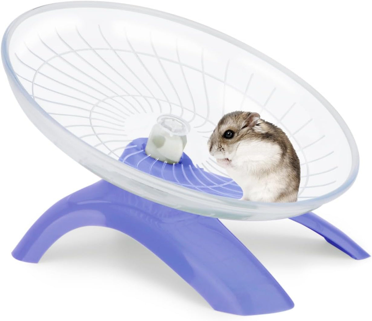 Hamster Wheel Flying Saucer Silent Exercise Wheel Running Wheel - Purple