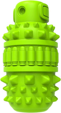 Natural Rubber Squeaky Dog Chew Toy for Large Aggressive Chewers – Essentials for Dogs - Green / Large（For 55–90 lb dogs） (Pack of 2) - image 3
