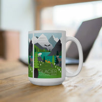 Glacier National Park Ceramic Mug 11oz or 15oz - BIG FRENCHIES