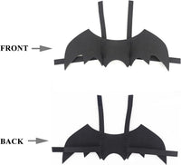 Pet Cat Bat Wings for Halloween Party Decoration - Medium / Pure Black - image 3