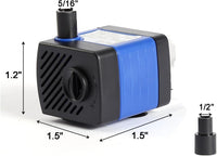 AQUANEAT Small Fountain Pump - 50 GPH - image 2