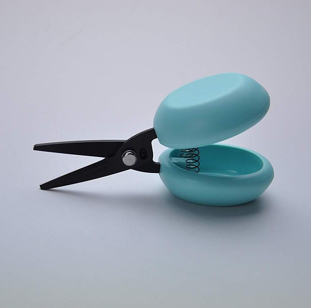 HARAC Adapted Safety Scissors, Tabletop Scissors for Toddlers - Blue - image 2