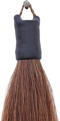 Horse Tail Extensions with Braided Horsehair Loop, Blunt Cut Bottom, 28-30 inches Long and 3/8 lb Weight